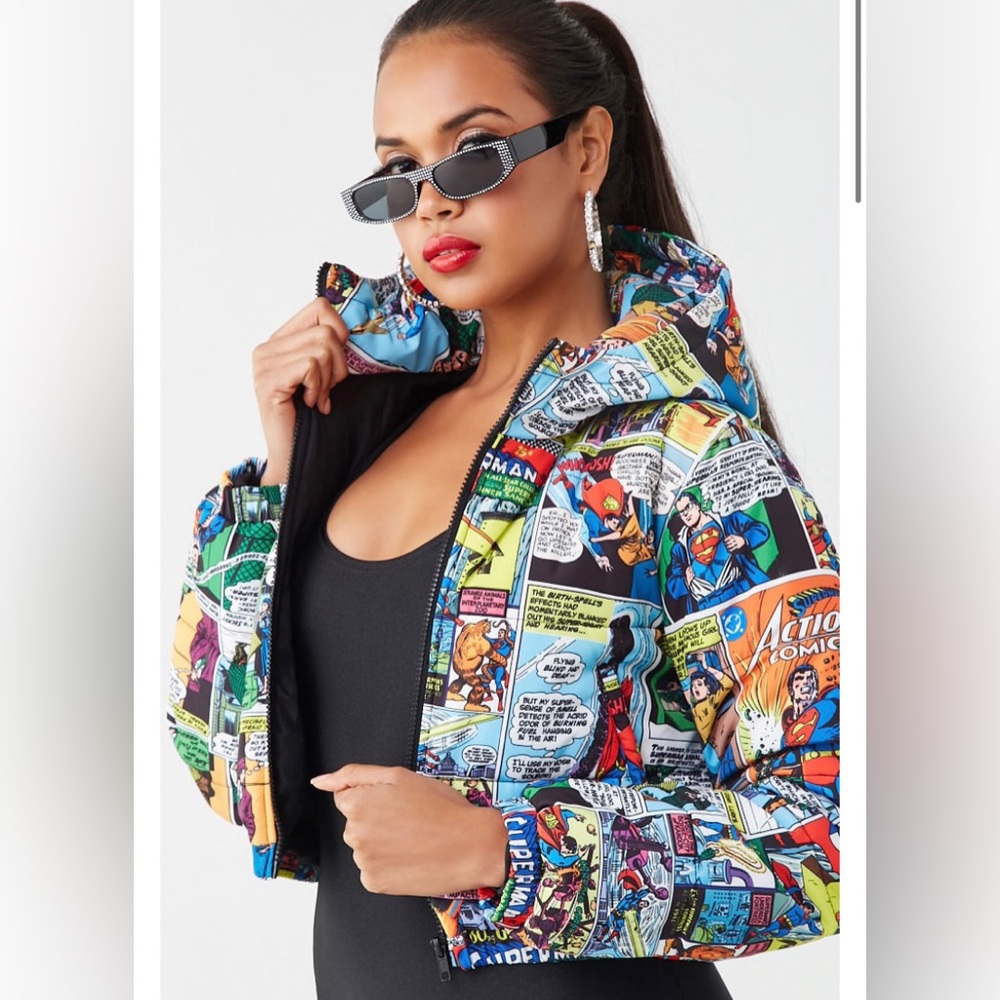 Limited Edition Superman DC Comic Forever 21 buffer jacket